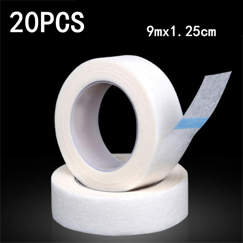 Medical Tape - 5/10/20PCS 9M*1.25CM 아이 속눈썹 패치 통기성