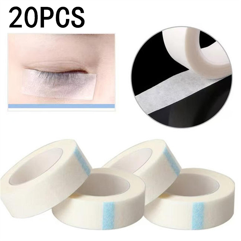 Medical Tape - 1/5/10/20PCS 속눈썹 연장용 흰색 통기성 의료용