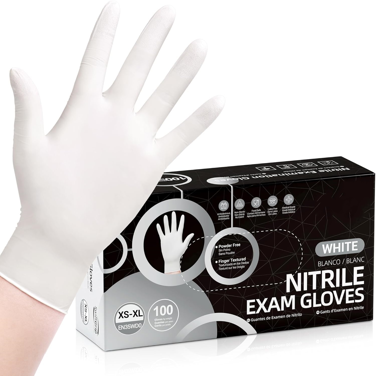 100개입 일회용 니트릴 장갑, 의료용, 청소용, 요리 - Medical Gloves 리뷰 및 가격