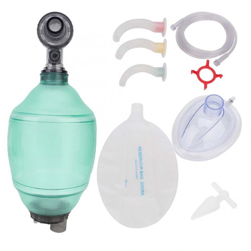 성인 수동 Resuscitator PVC Ambu 가방 - First Aid Kit 리뷰 및 가격