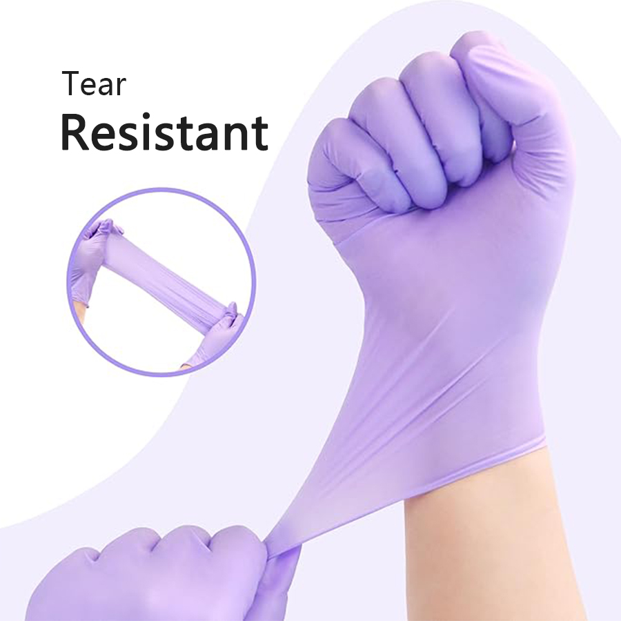 20-300pcs 니트릴 시험 장갑 일회용 보라색 라일 - Medical Gloves 리뷰 및 가격